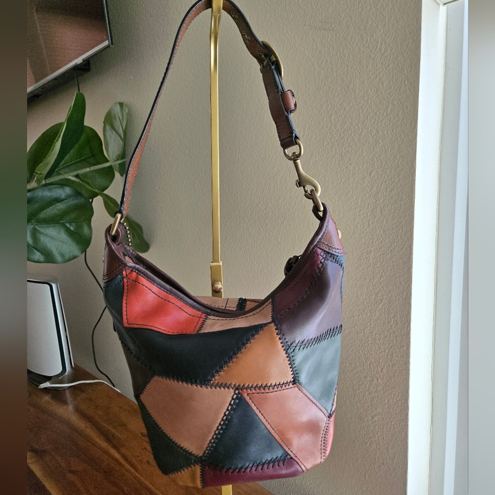 Coach Patchwork Bleecker Limited Legacy Mini Duff… - image 5